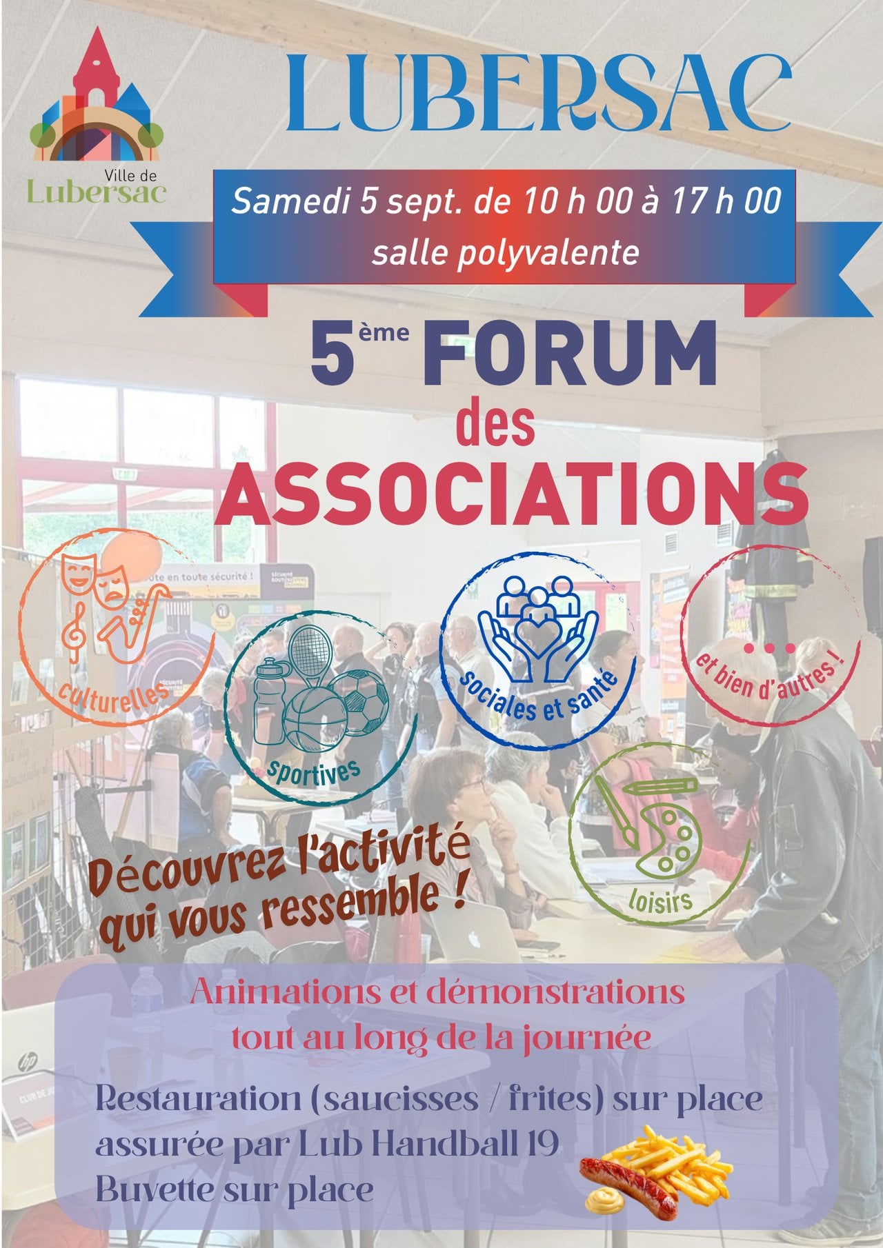 Forum des associations à Lubersac