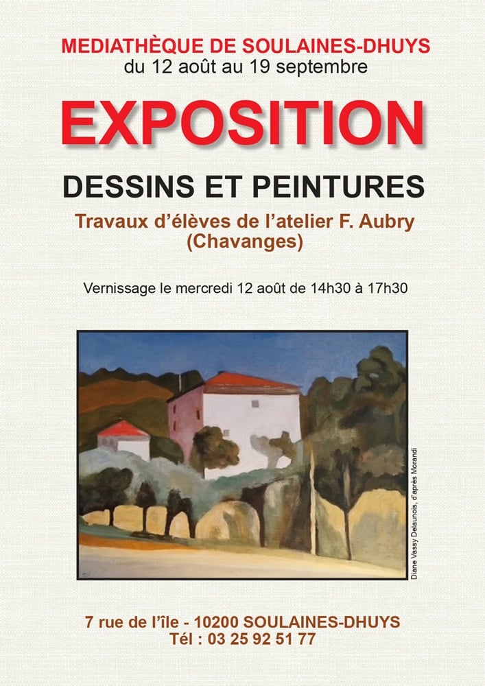 Exposition : Dessins et peintures