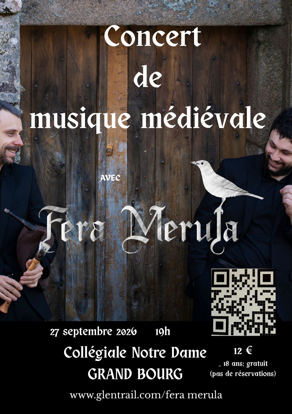 Concert de Musique Médiévale avec FERA MERULA