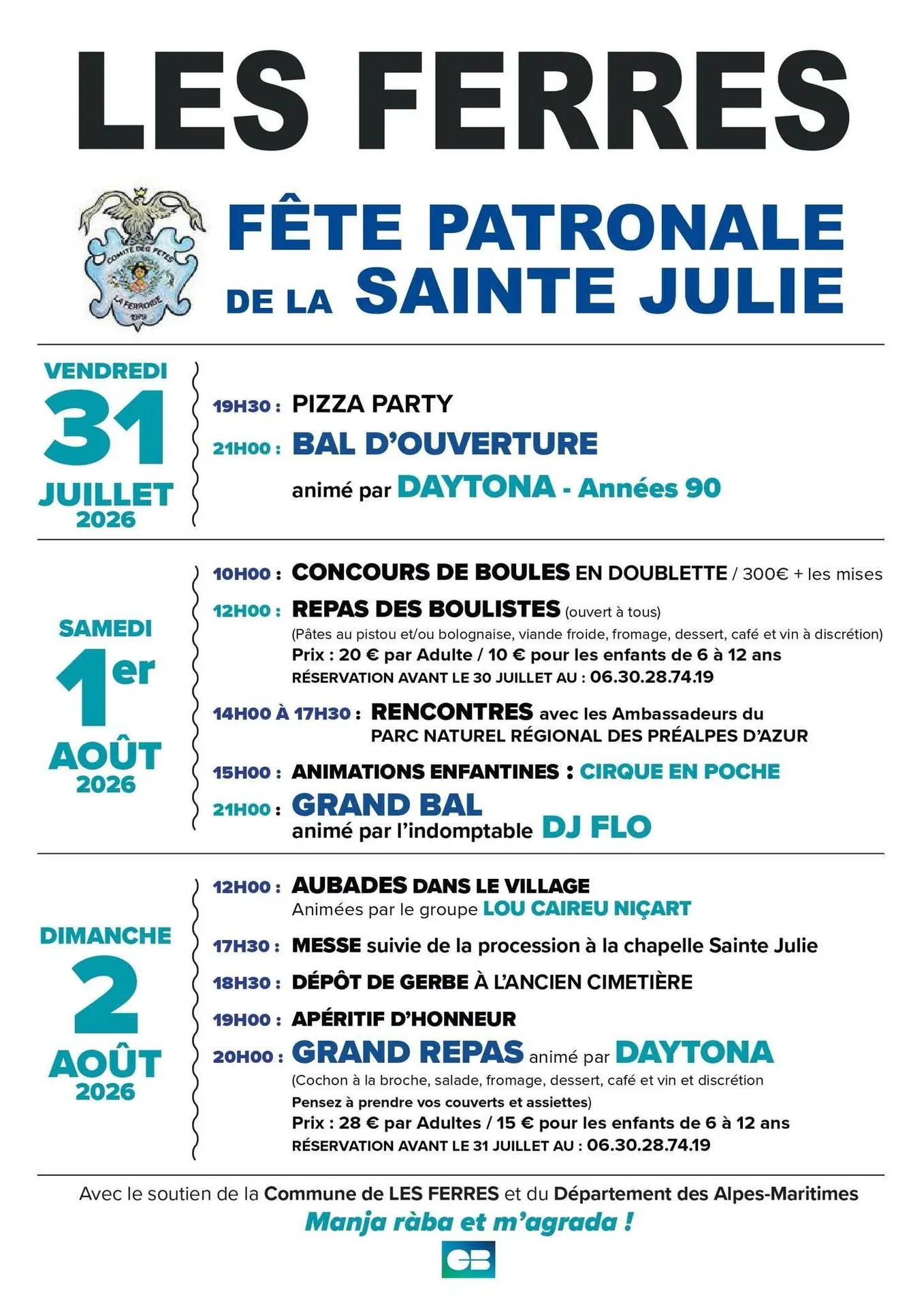 Fête Patronale de la Saint Julie