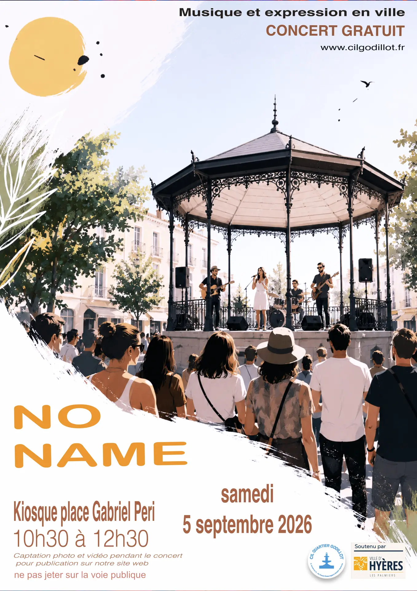 Musique et Expression en Ville - Concert No Name