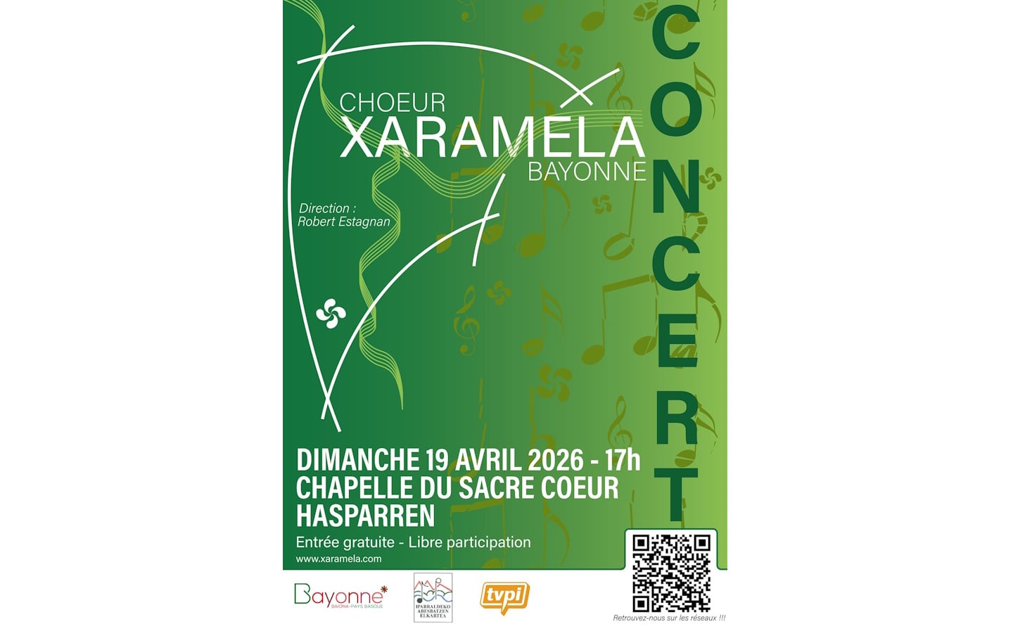 Concert du choeur Xaramela