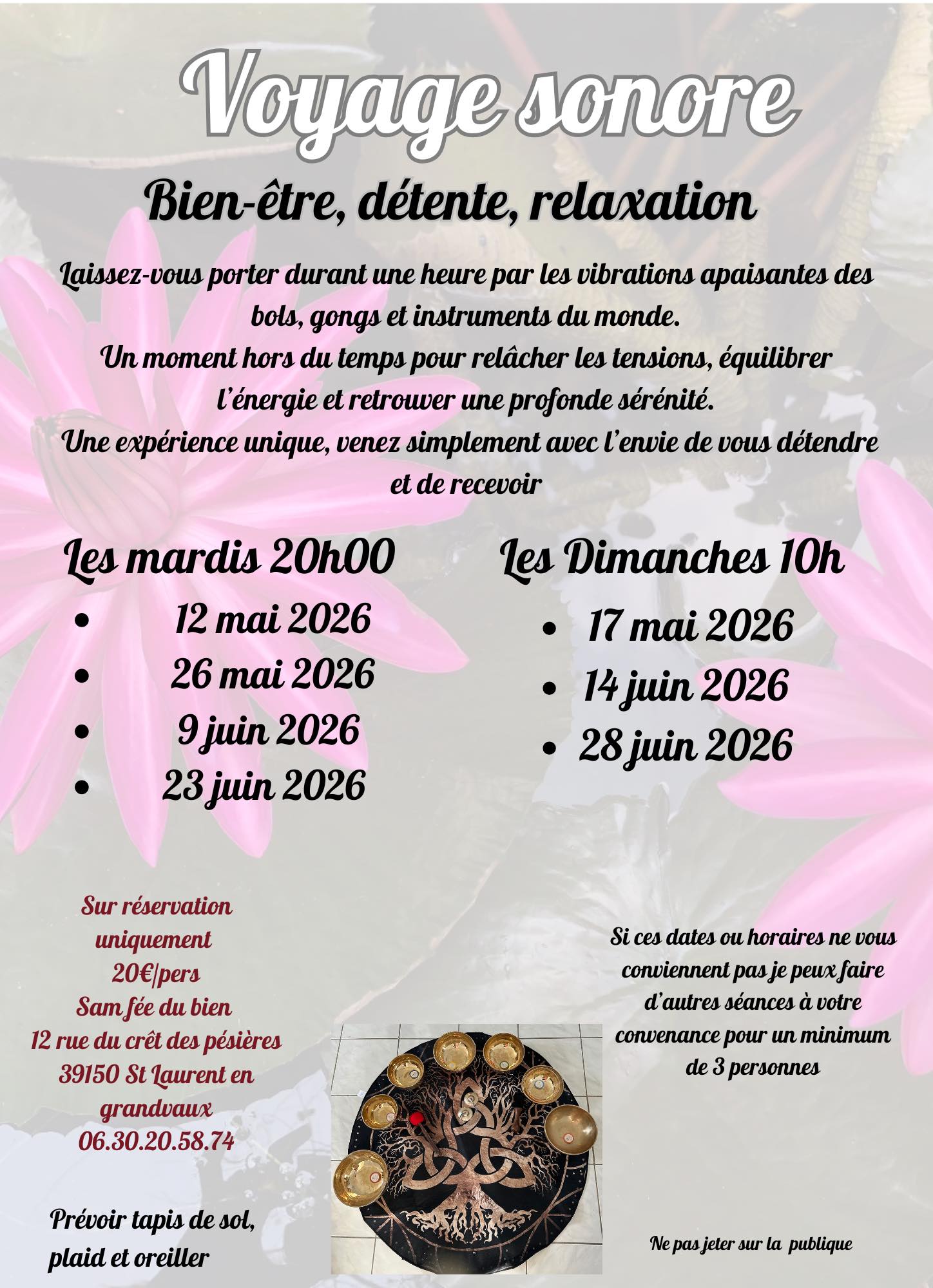 Voyage sonore - Sam fée du bien