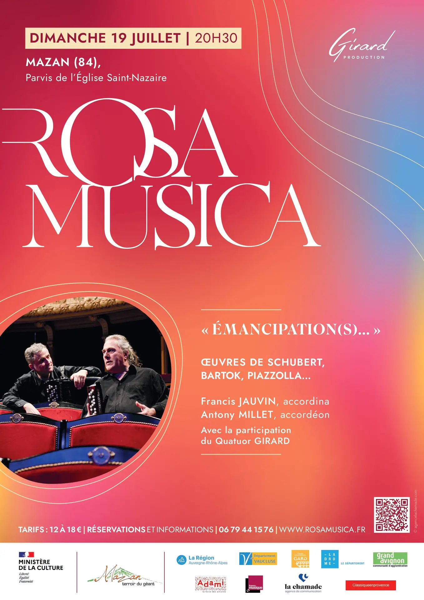 Rosa Musica : "Emancipation(s)..."
