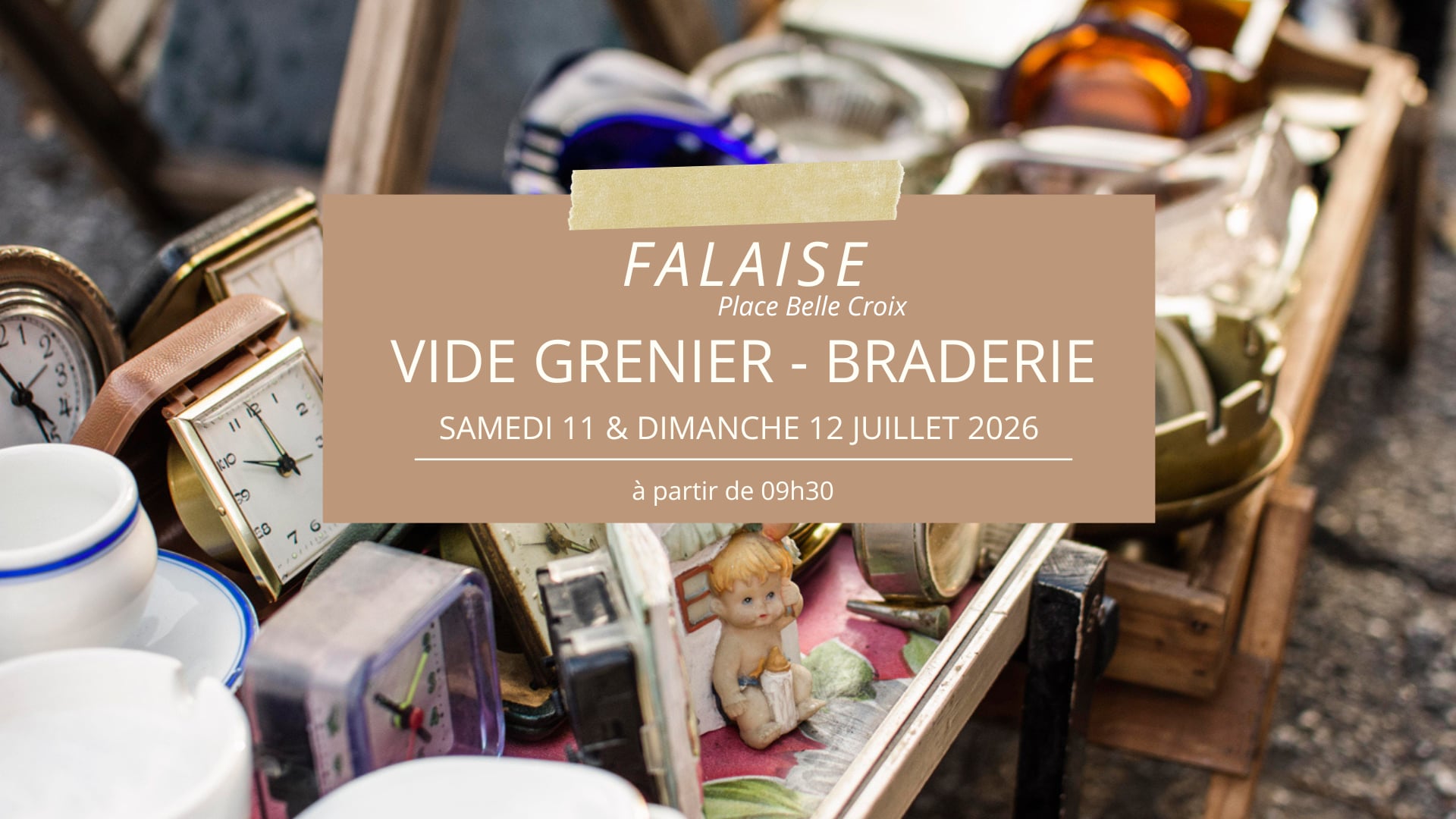 Braderie et Vide Grenier de l'UCIA Falaise
