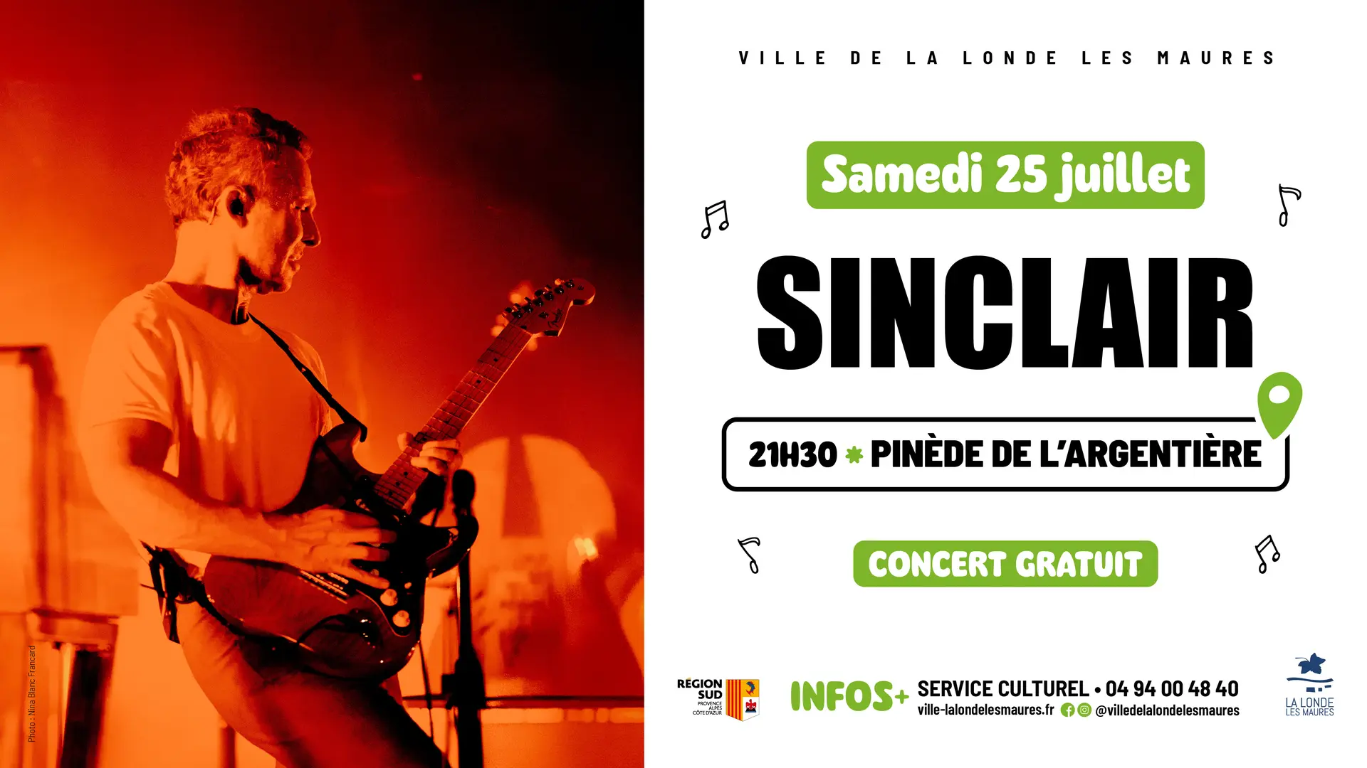 Concert : "Sinclair"