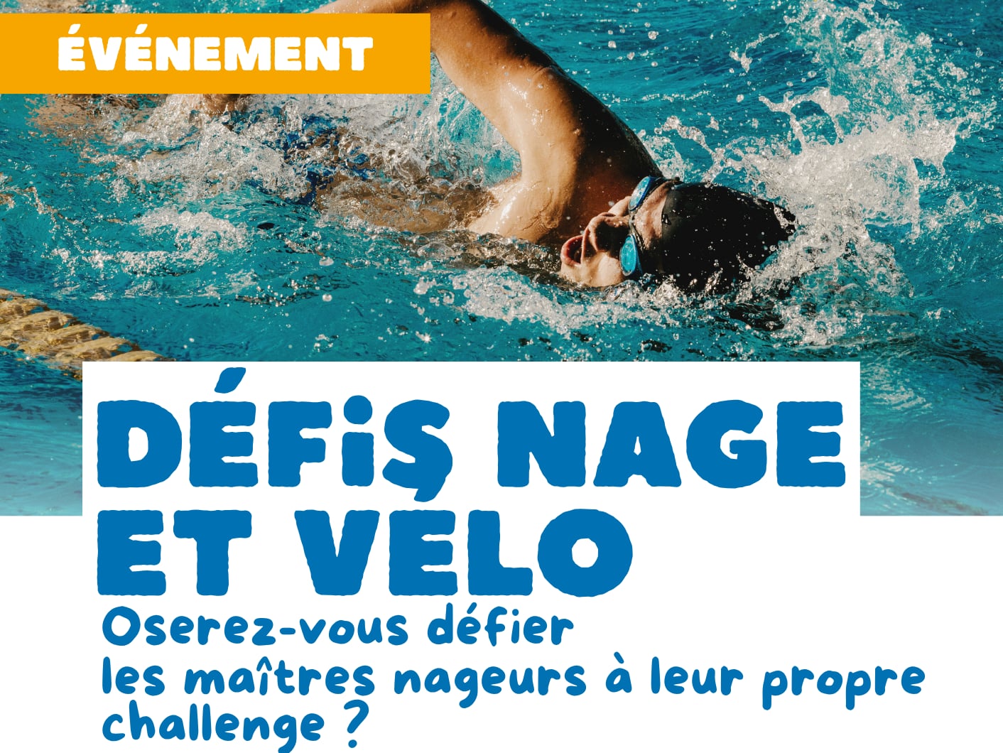 Défis nage et vélo - 20 ans Gatinéo