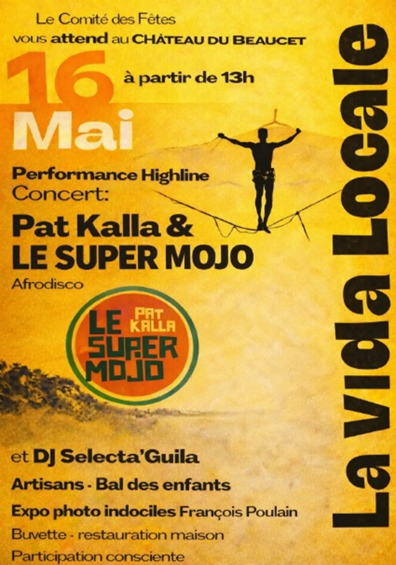 Concert Afrodisco Pat Kalla & Le super Mojo