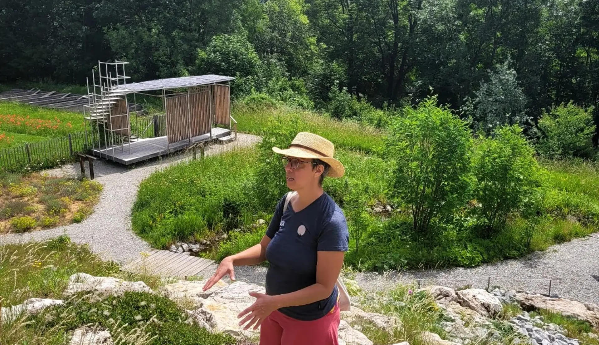 Visite guidée à travers les paysages alpins