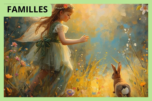 Parcours conté au château Citran - Alice au pays des lapins fête le Printemps