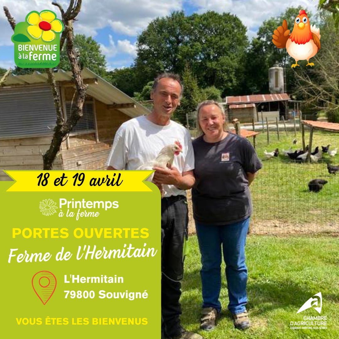 PRINTEMPS A LA FERME - Ferme de l'hermitain (79)