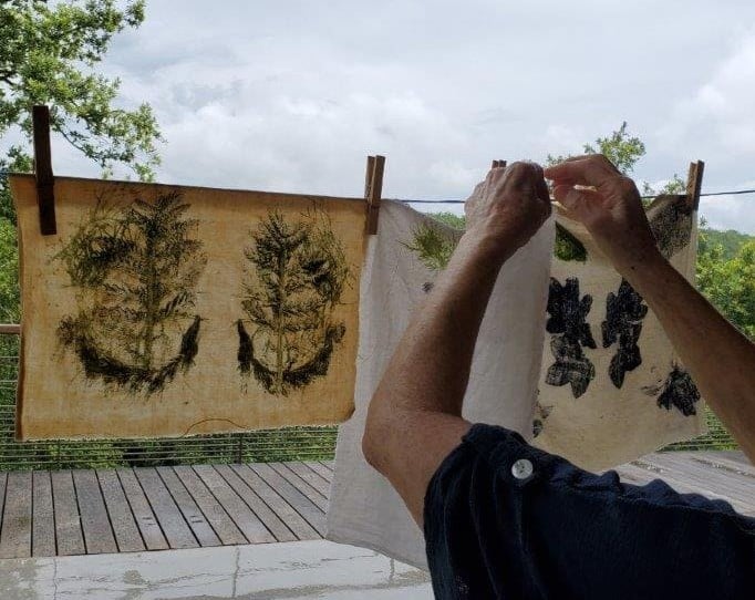 Les "Rendez-vous Nature" en famille : "Impressions végétales" au Jardin Bourian