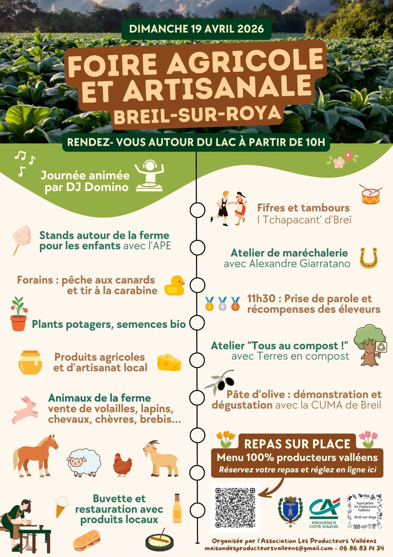 Foire agricole et artisanale de Breil-sur-Roya