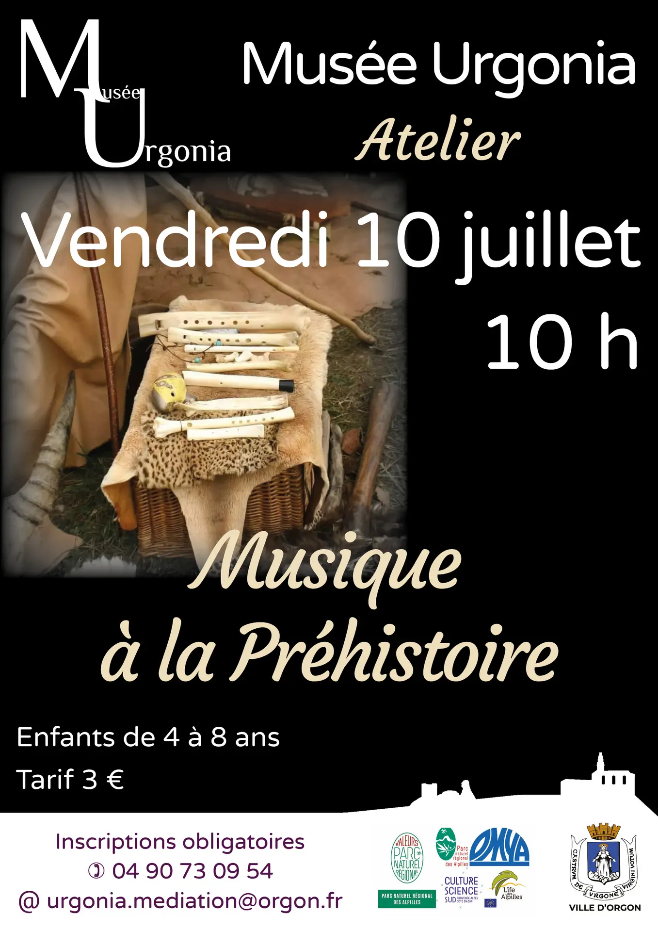 Atelier "Musique à la Préhistoire"