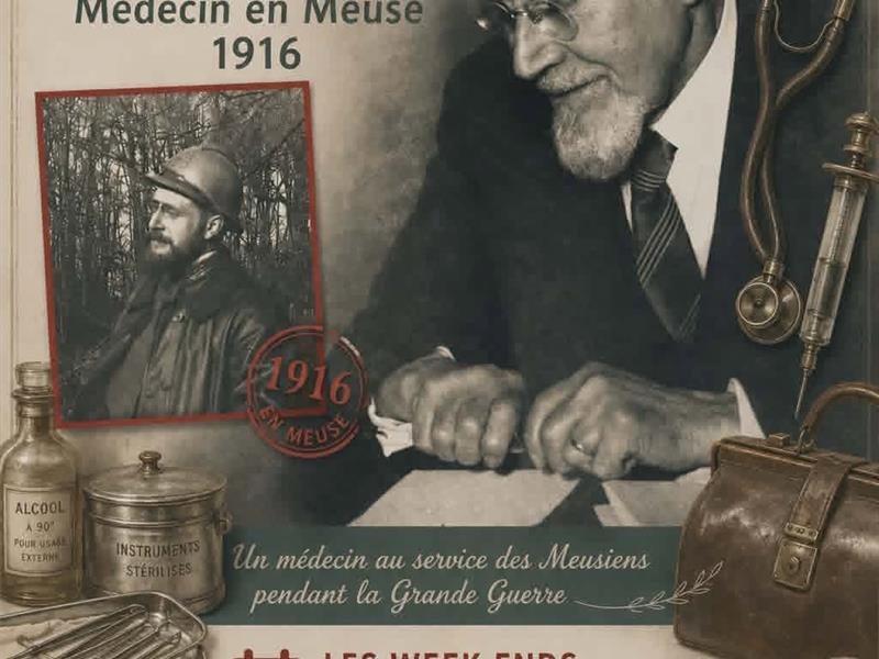 Exposition - Le Docteur Léon Lecerf : Médecin en Meuse, 1916
