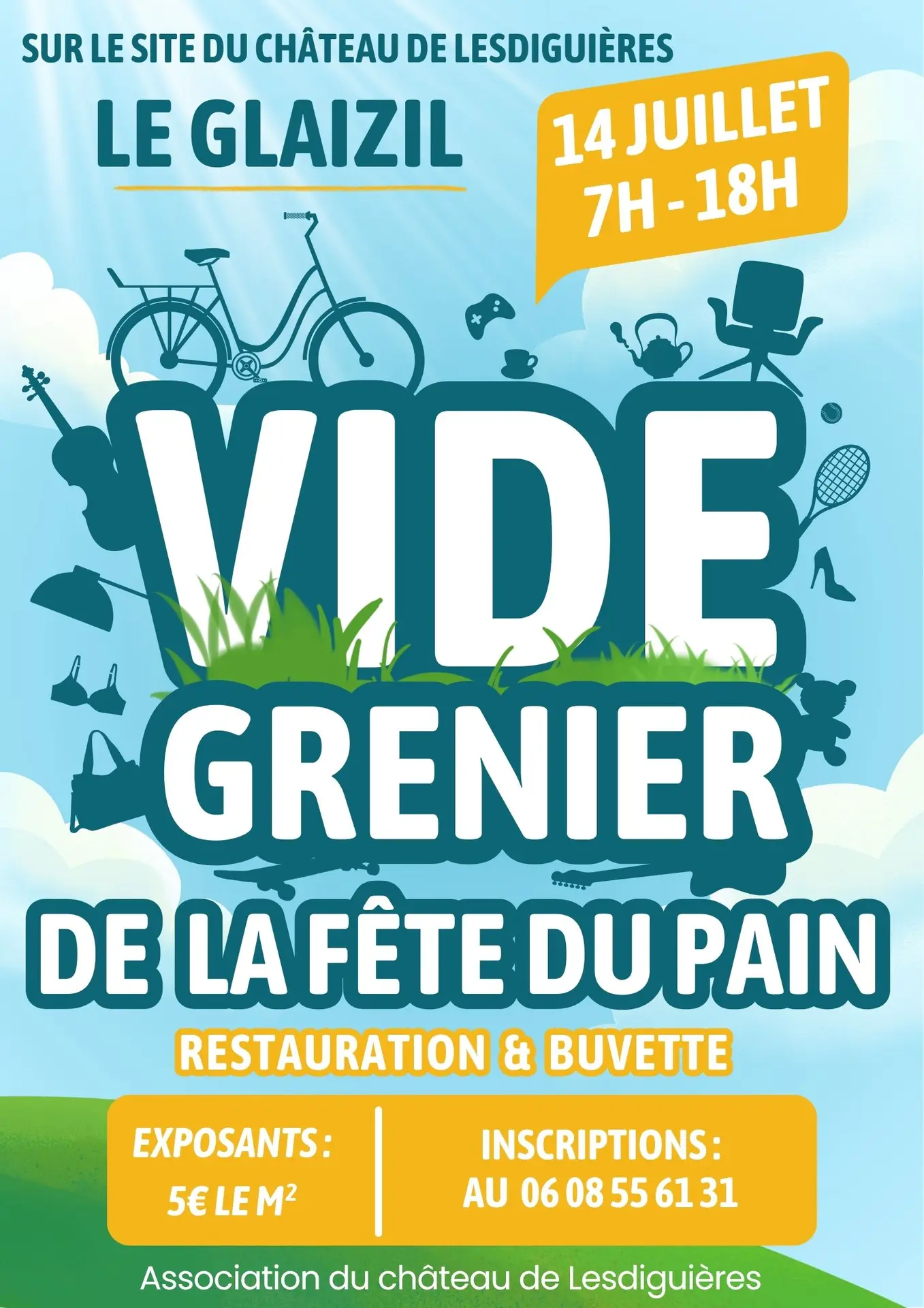 Vide grenier de la fête du pain