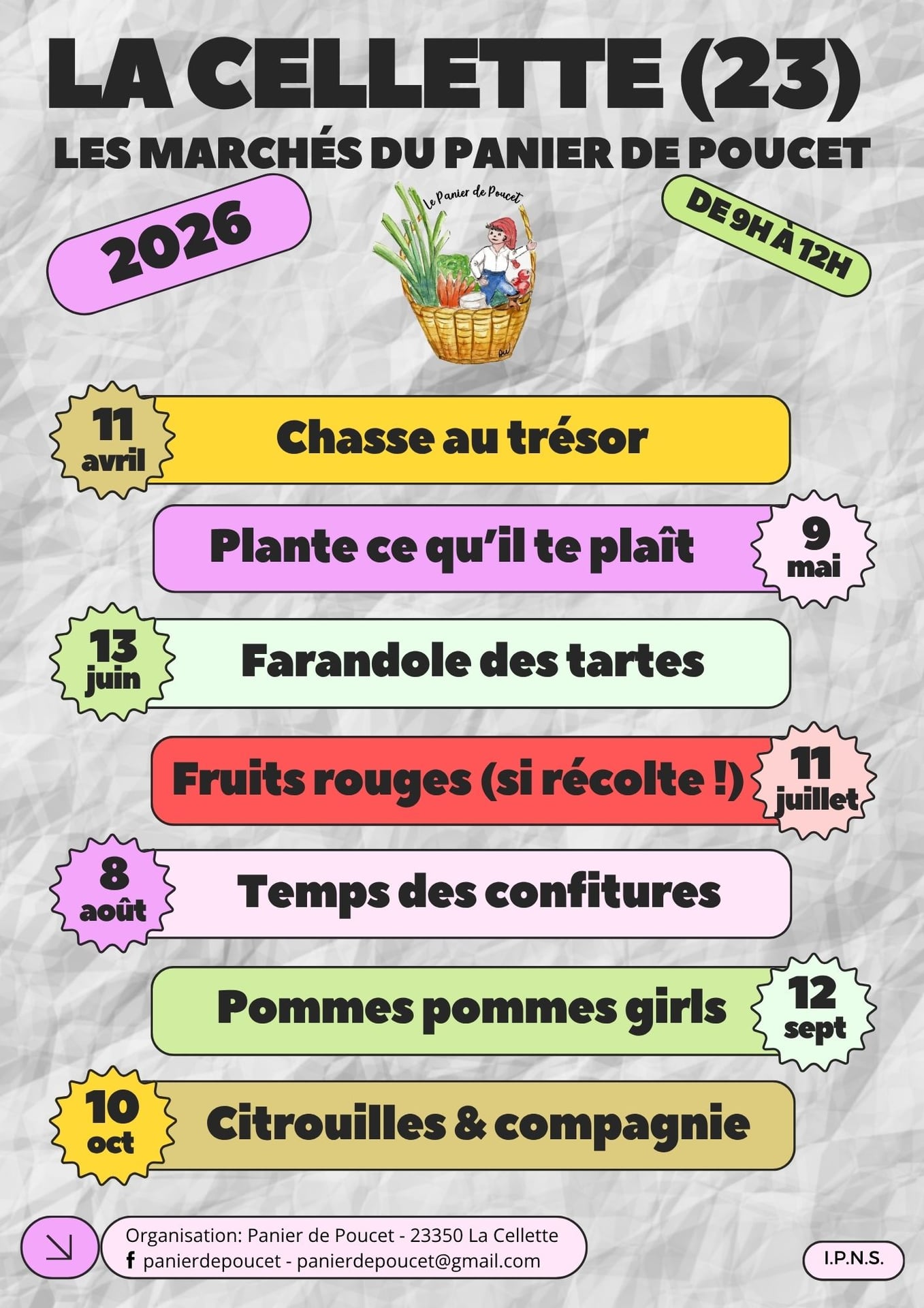 Marché du Panier de Poucet