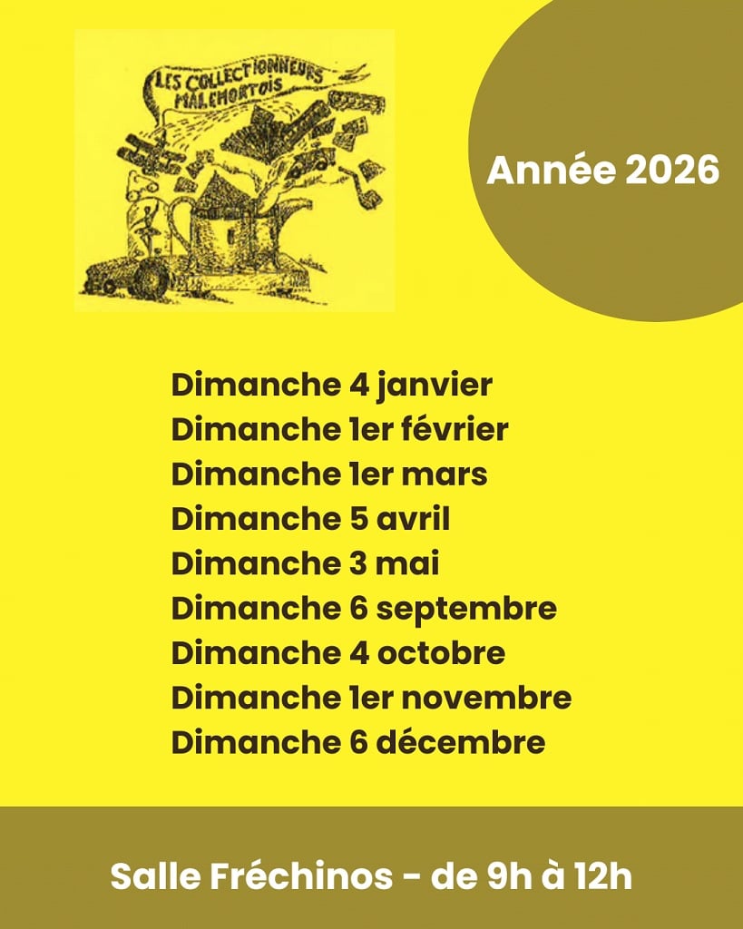Bourse mensuelle des Collectionneurs Malemortois