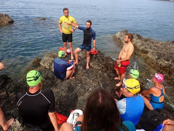 Wild swimming