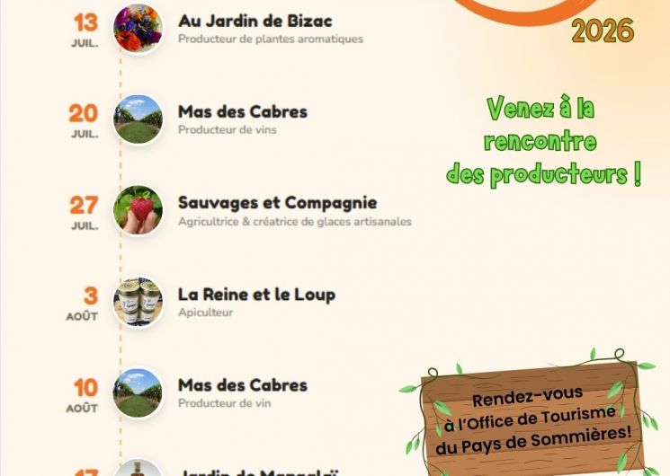 Le Lundi des Saveurs avec La Reine et le Loup – Le rendez-vous de l’OT
