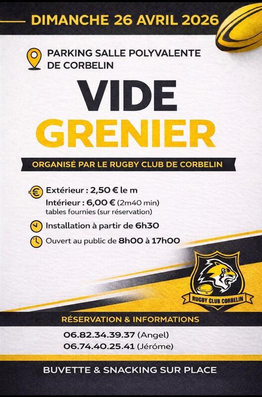 Vide grenier du rcc