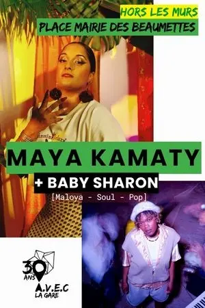 Maya Kamaty + Baby Sharon  - avec La Gare de Coustellet