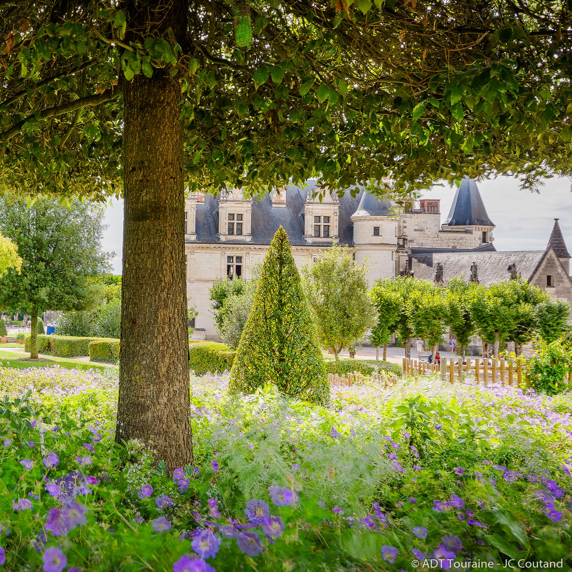 Rendez-vous aux jardins au Château Royal d'Amboise
