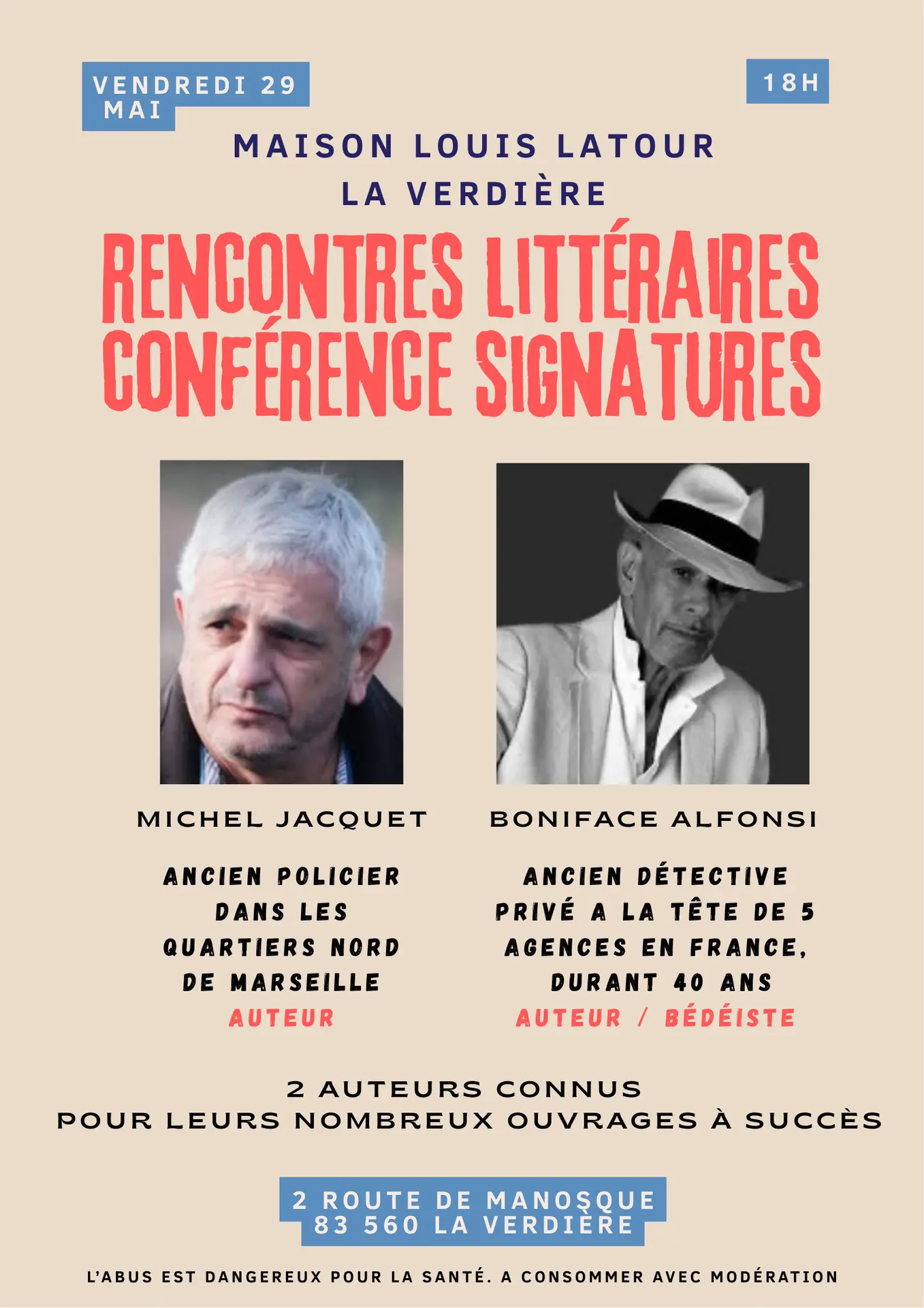 Rencontres littéraires et conférence signatures