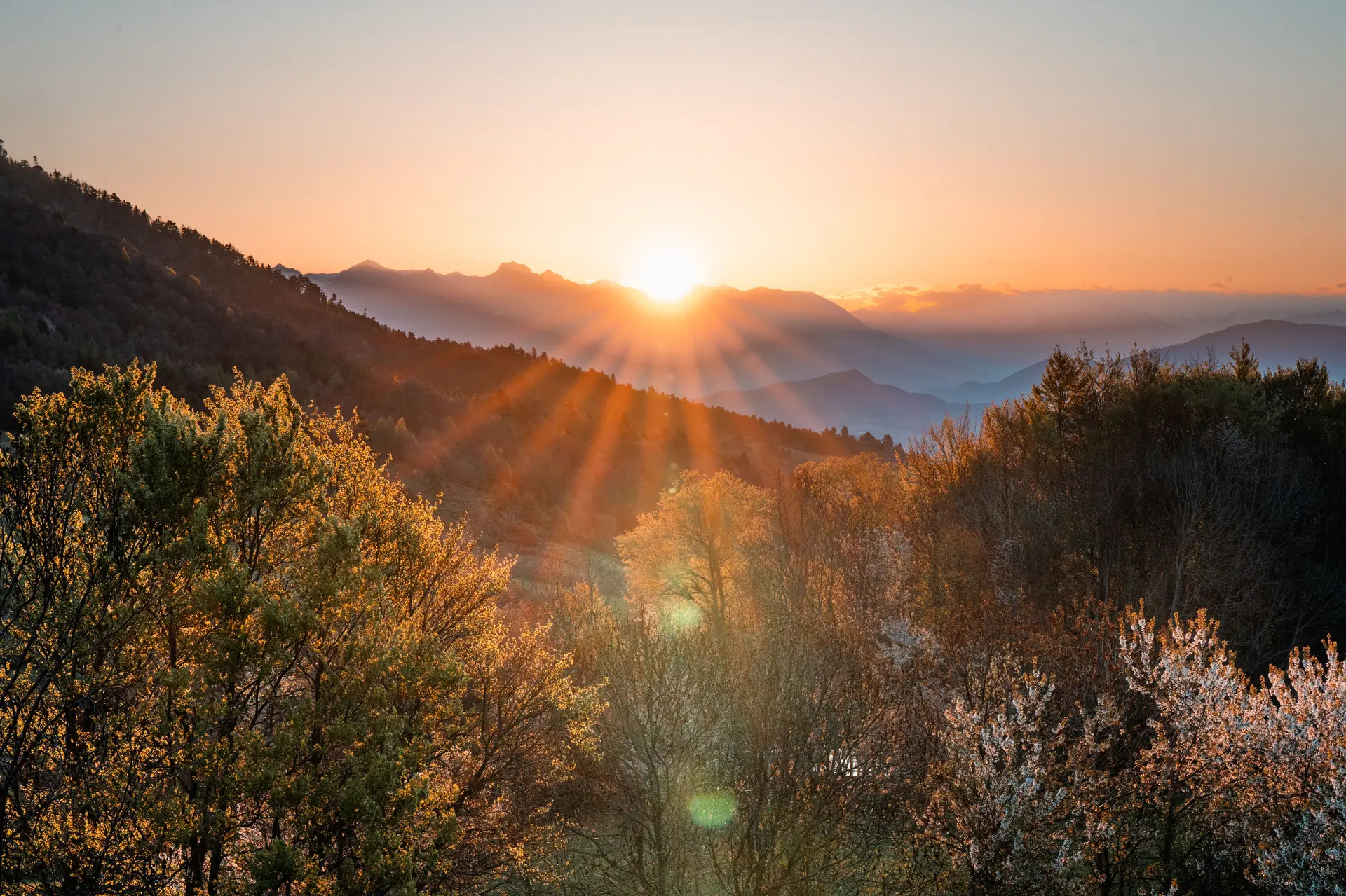 Rando pleine lune à la Petite Céûse