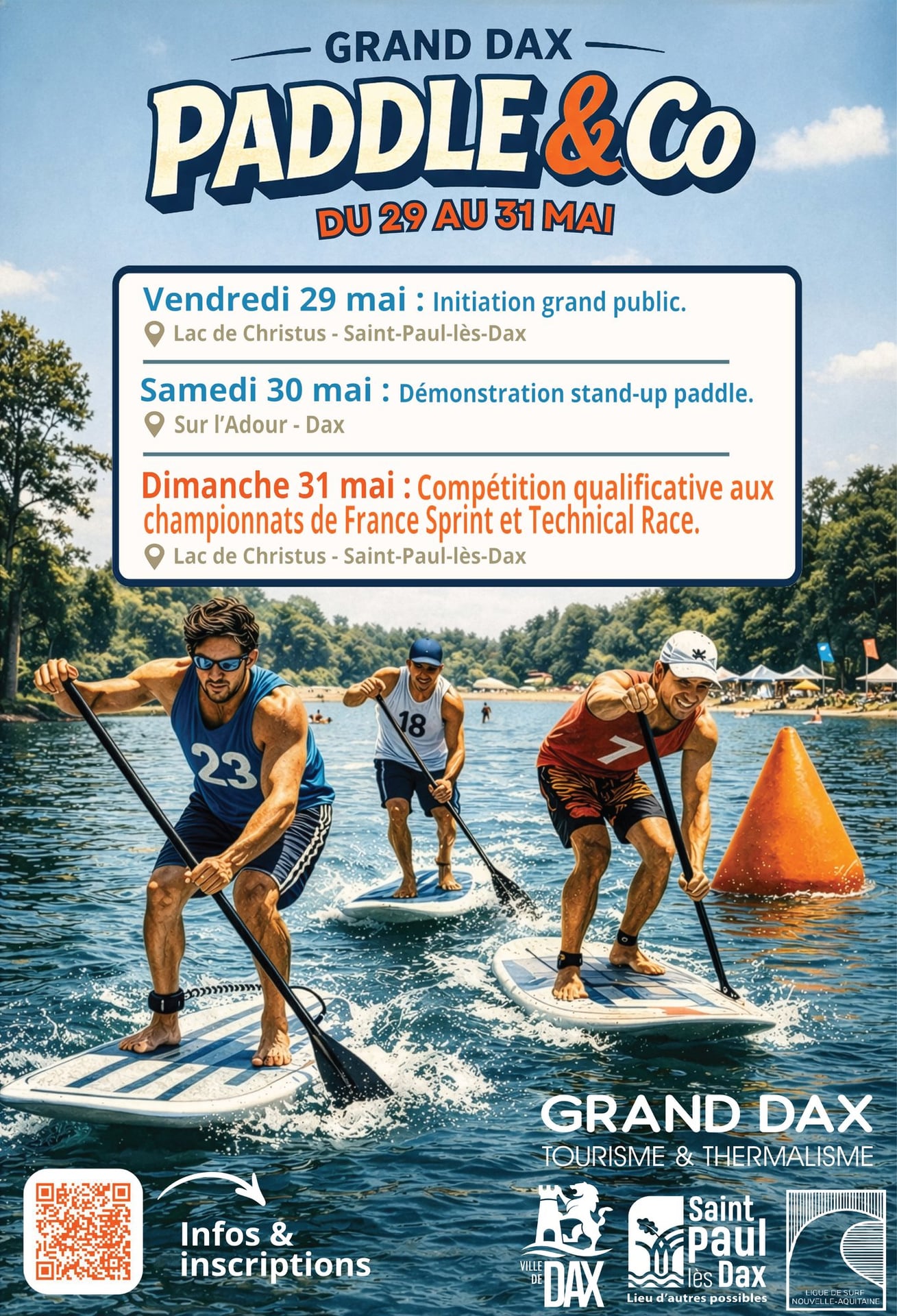 Compétition Grand Dax Paddle & Co