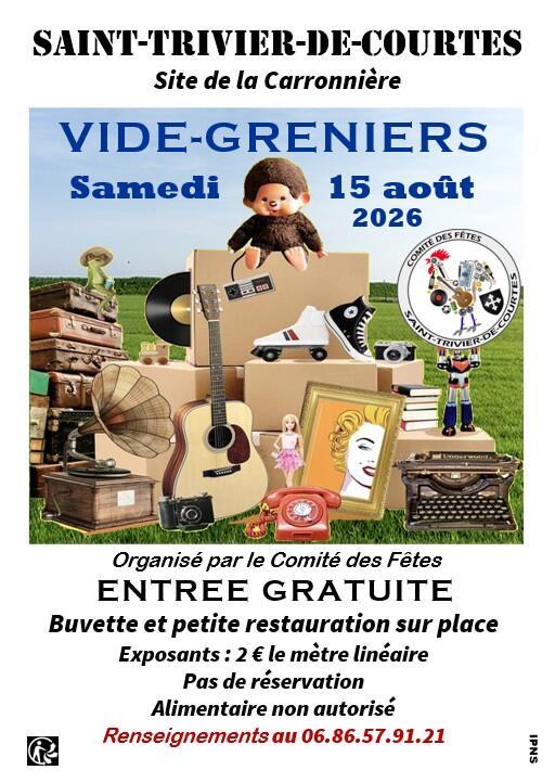 Brocante et vide-greniers