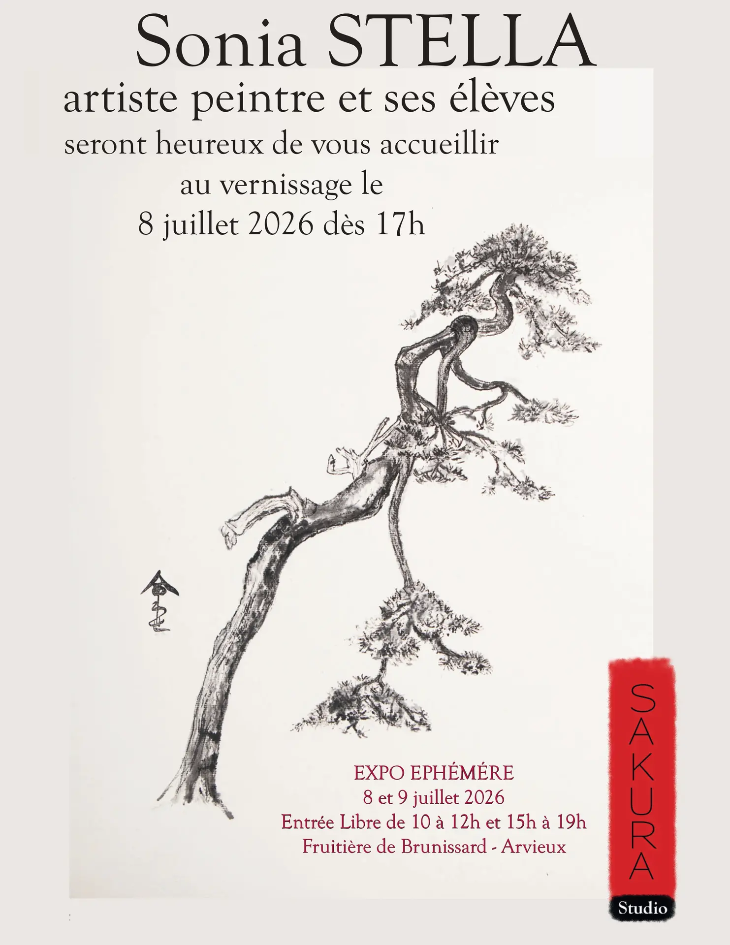 Exposition peinture Sonia STELLA