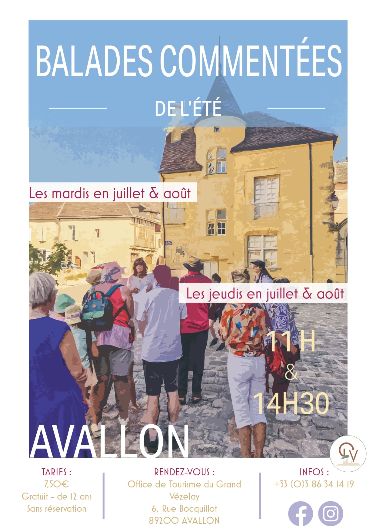 Balades commentées de l'été