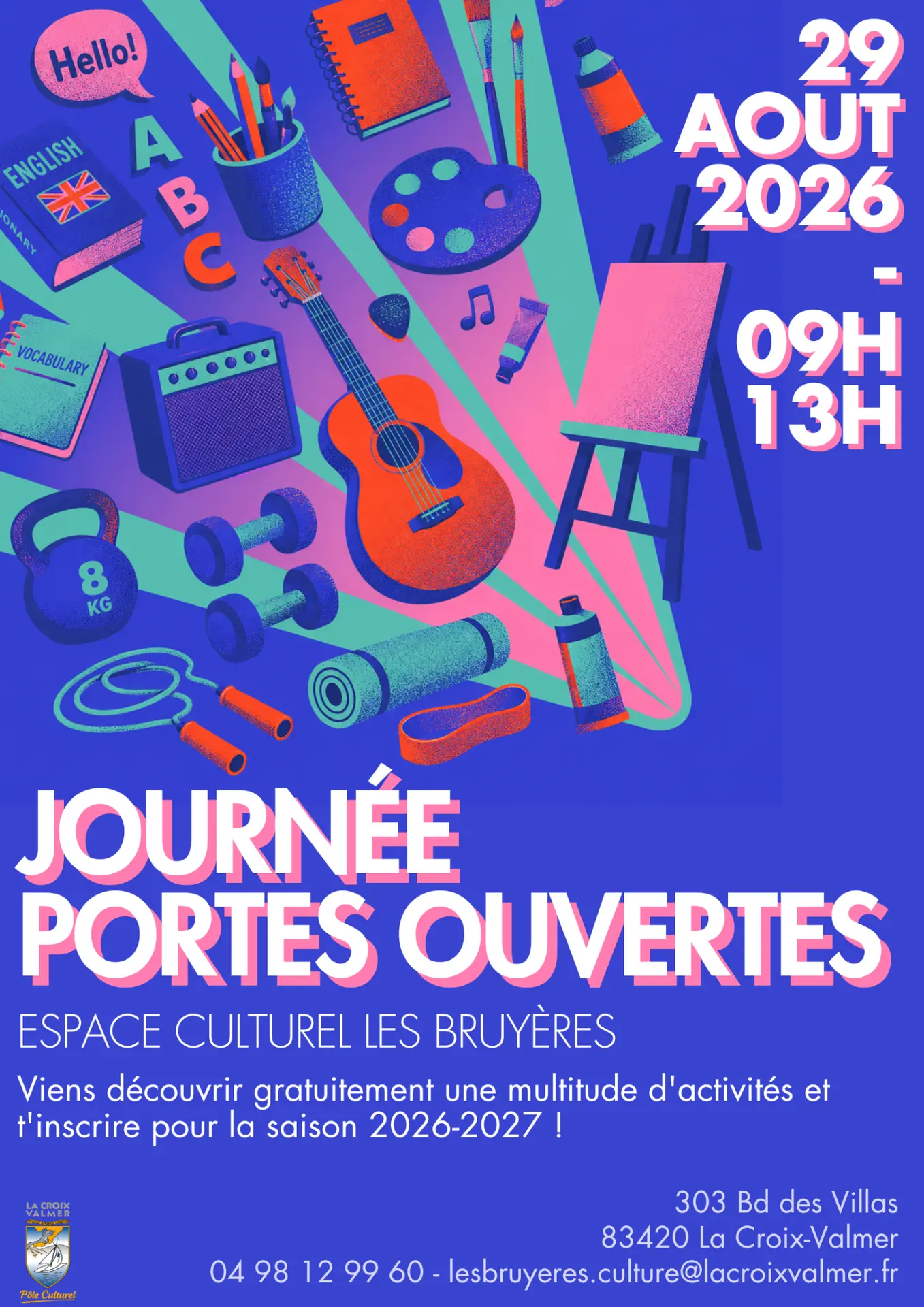 Journée porte ouverte de l'Espace Culturel des Bruyères