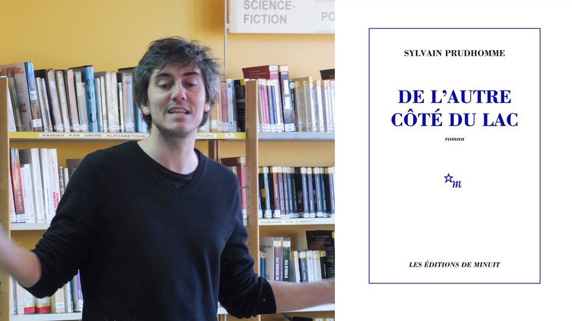 Rencontre : Sylvain Prudhomme