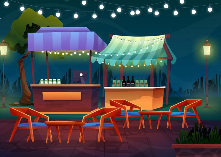 MARCHÉ NOCTURNE DE POPIAN