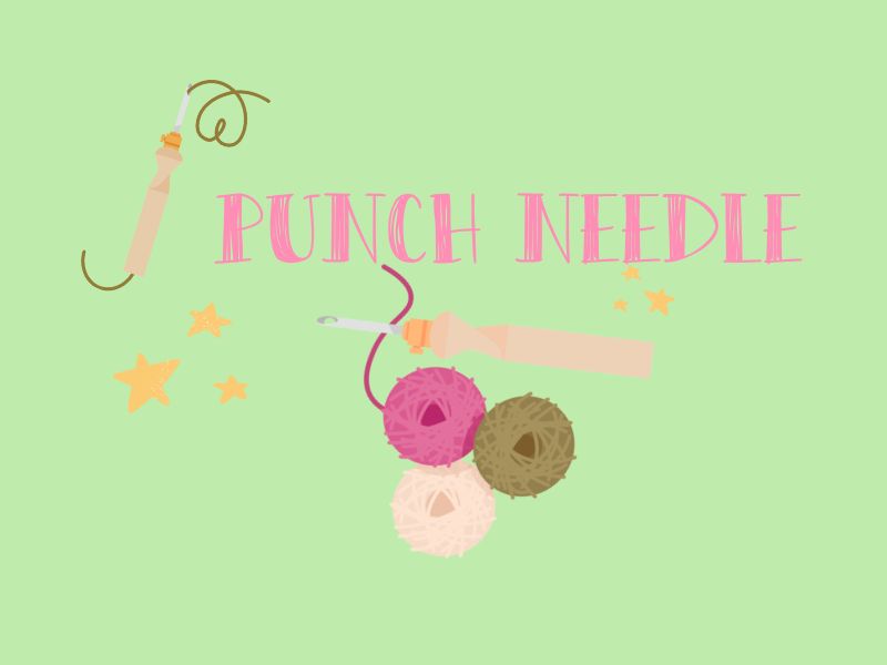 Atelier broderie punch needle