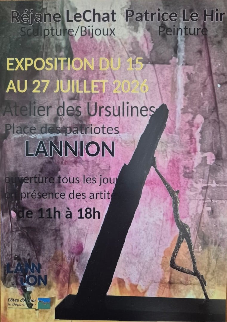 Réjane Le Chat & Patrice Le Hir – Peintures, sculptures et bijoux