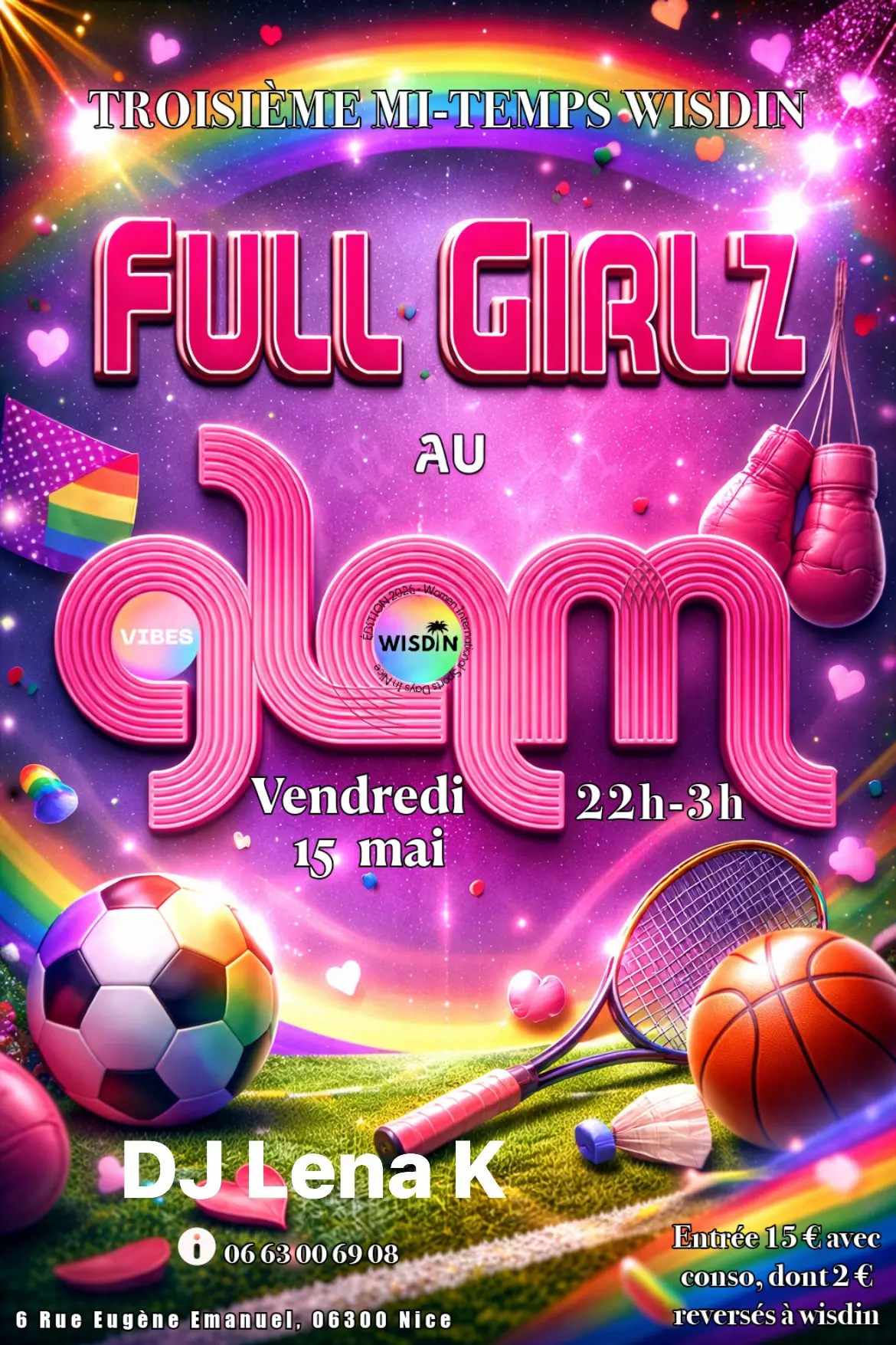 Soirée Full Girlz au Glam