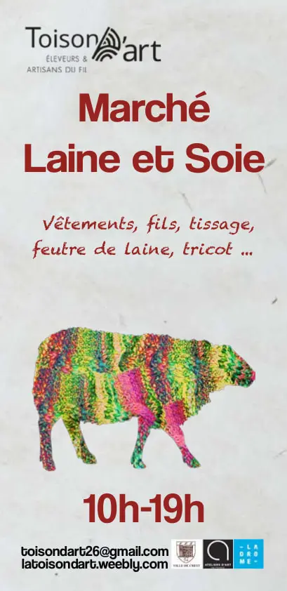 Marché de la laine et de la soie