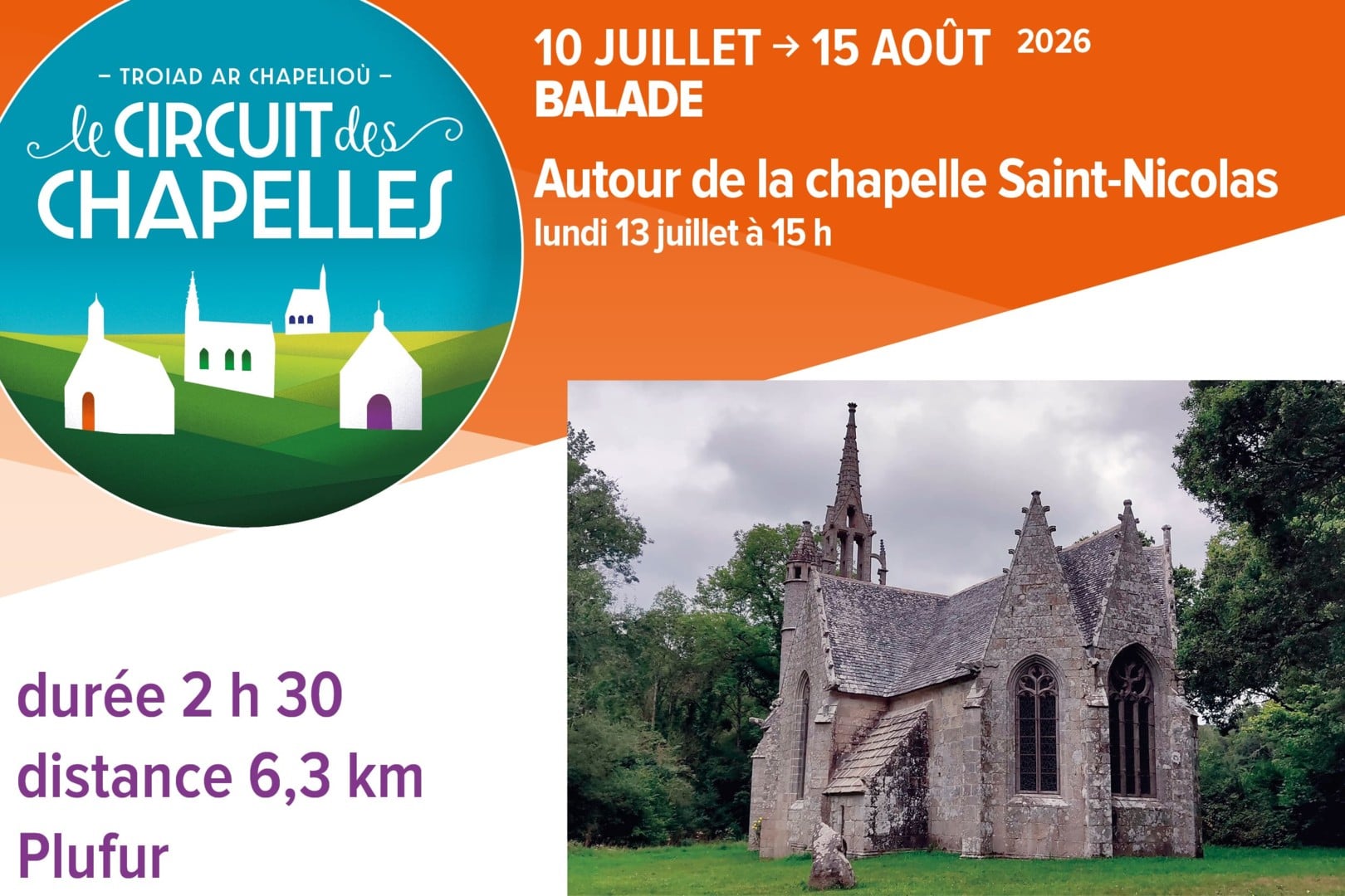 Autour de la chapelle Saint-Nicolas – Circuit des chapelles