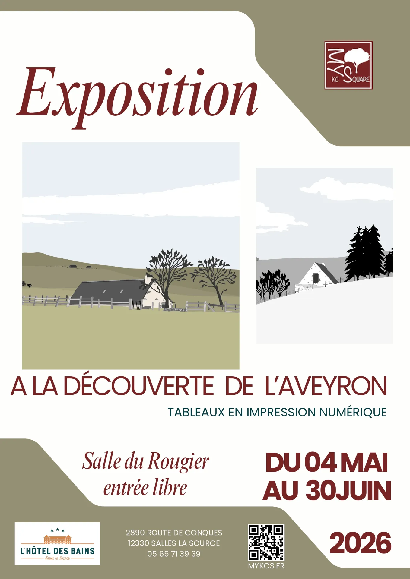Exposition « À la découverte de l’Aveyron »