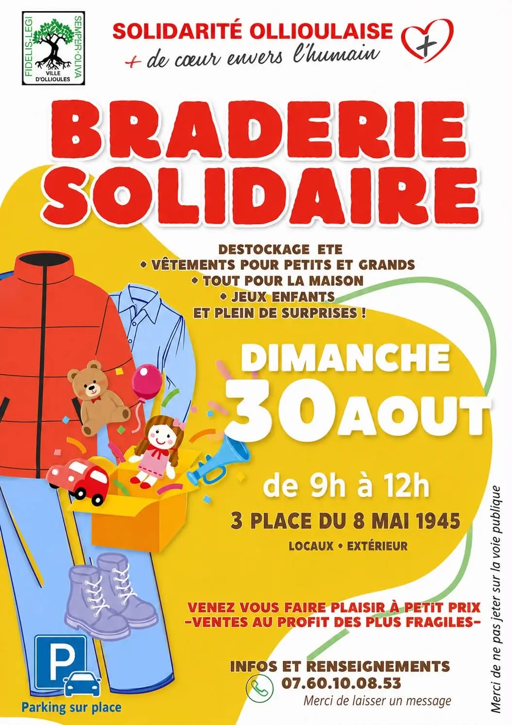Braderie solidaire
