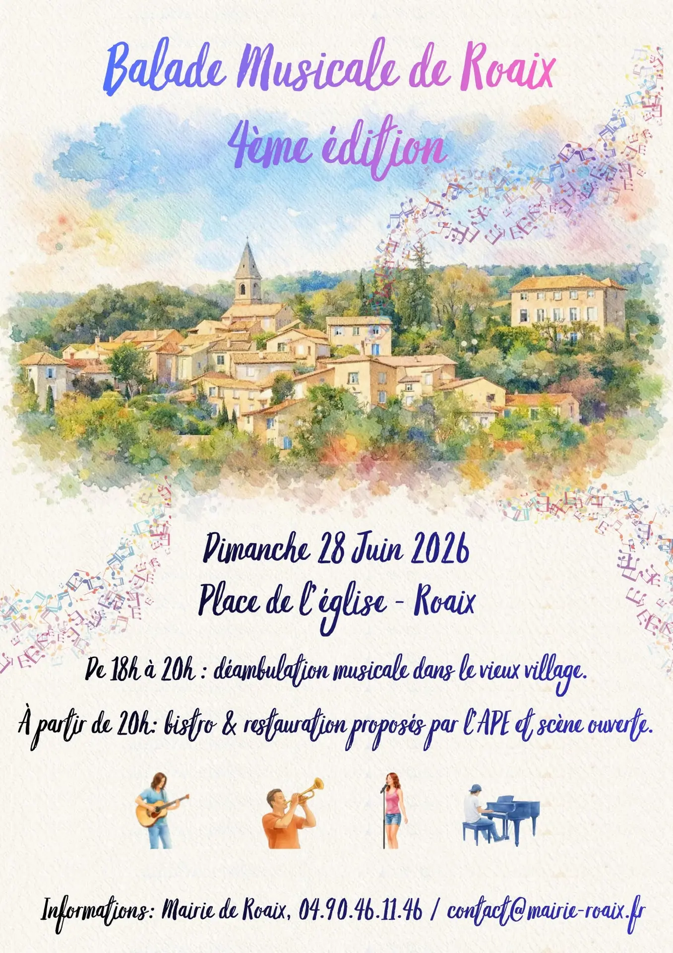 Balade musicale de Roaix