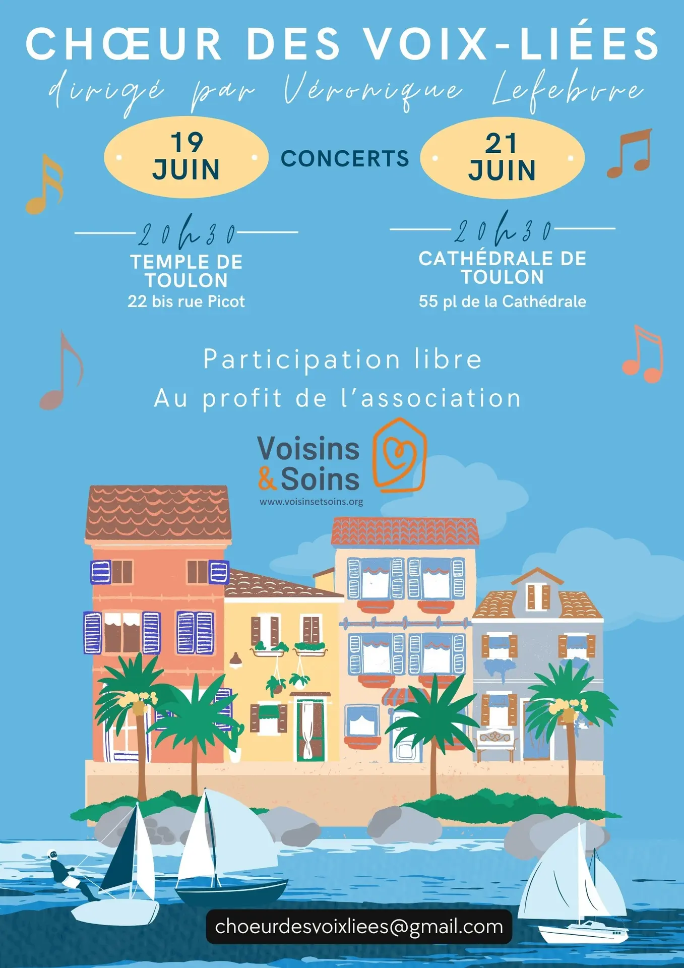 Concert caritatif - Chœur des Voix-Liées