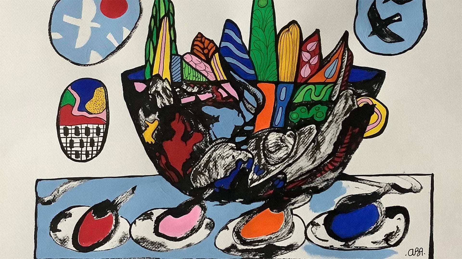 Exposition de peinture - Annie Barthelet