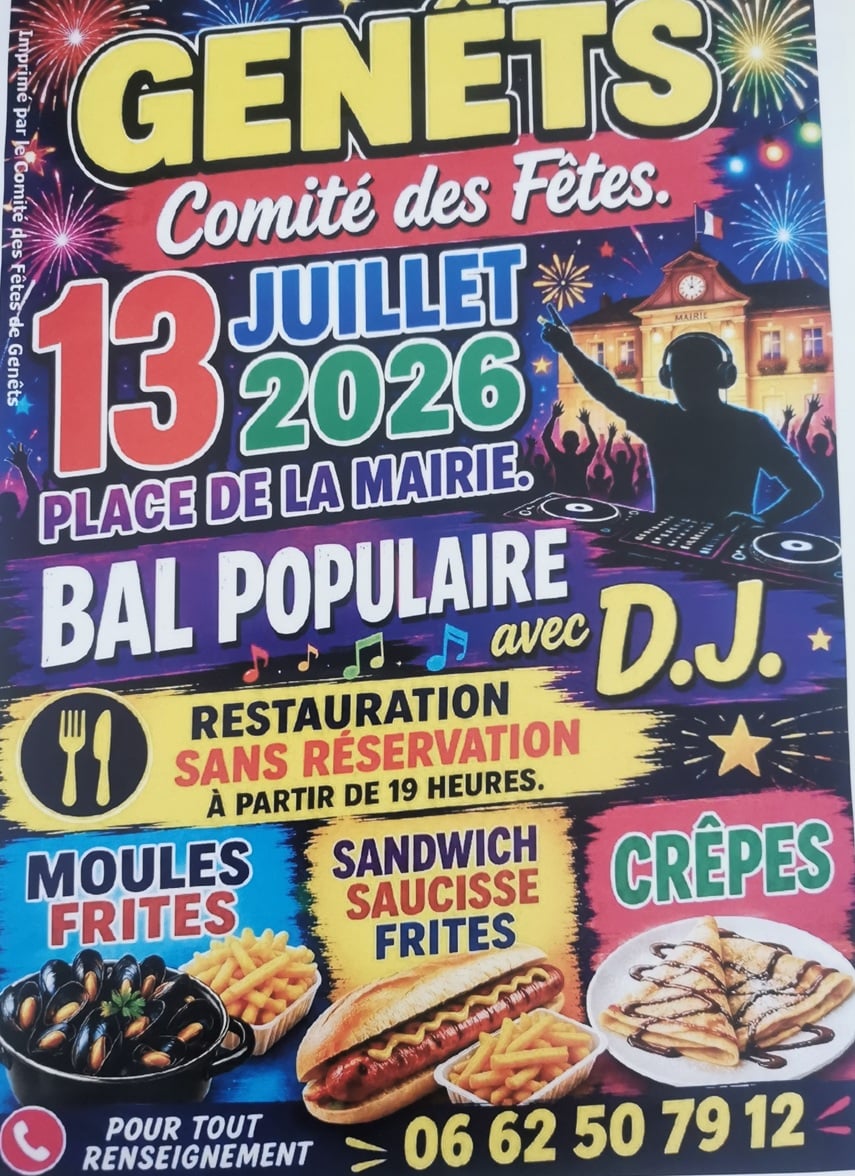 Soirée moules-frites - bal populaire