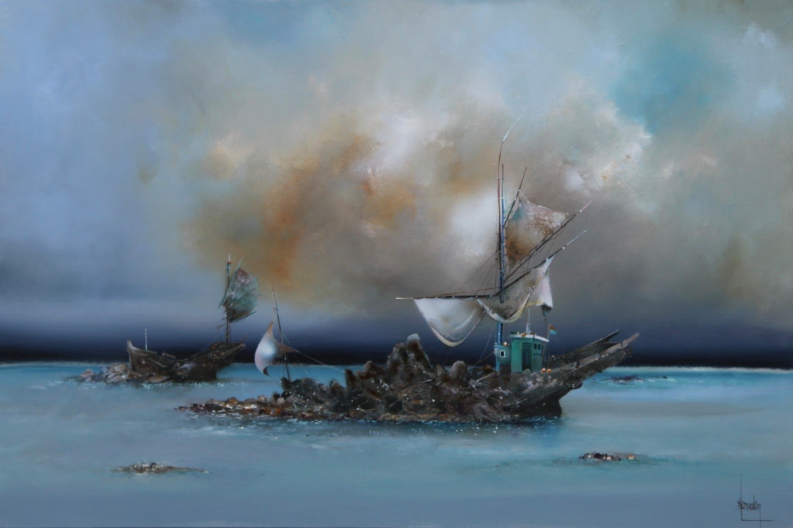 Bernard Louedin et Dominique de Serres – Peinture