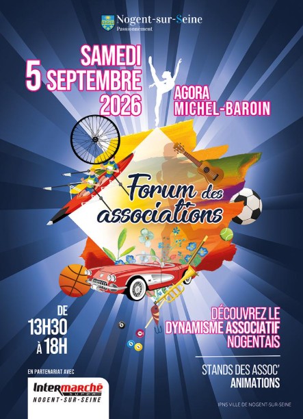 Forum des Associations à l'Agora Michel Baroin de Nogent-sur-Seine