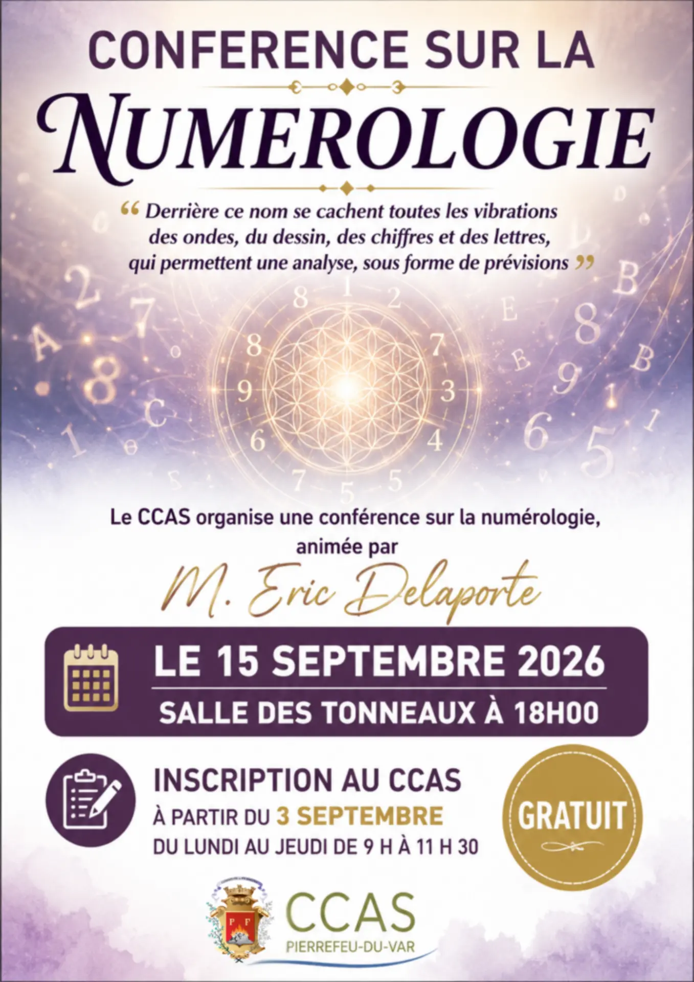 Conférence sur la numérologie